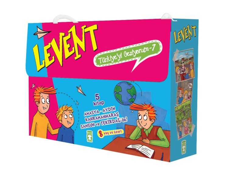 Levent I'm Traveling Türkiye 7 Sets (5 Books)