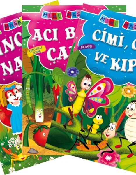Mini Masallar 2 Set - (10 Kitap)