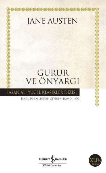 Gurur ve Önyargı Hasan Ali Yücel Klasikleri-Jane Austen